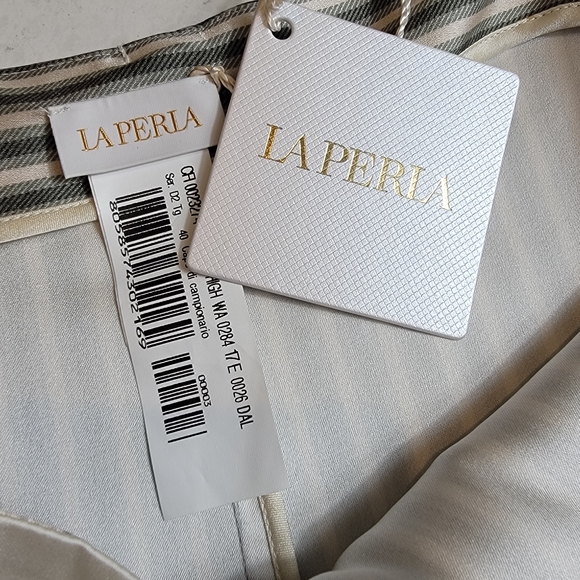 La Perla tailored mix print media made in Italy shorts size 4 - Picture 2 of 11